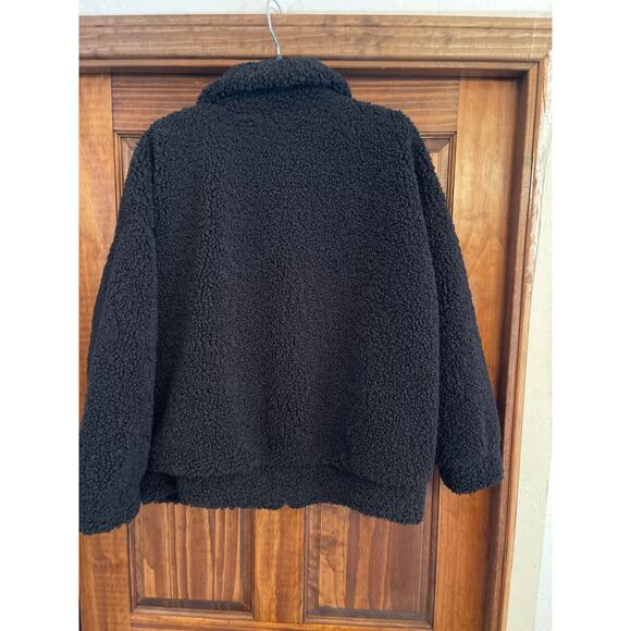 Wild fable, Teddy bomber coat, black XS/S - Picture 7 of 7